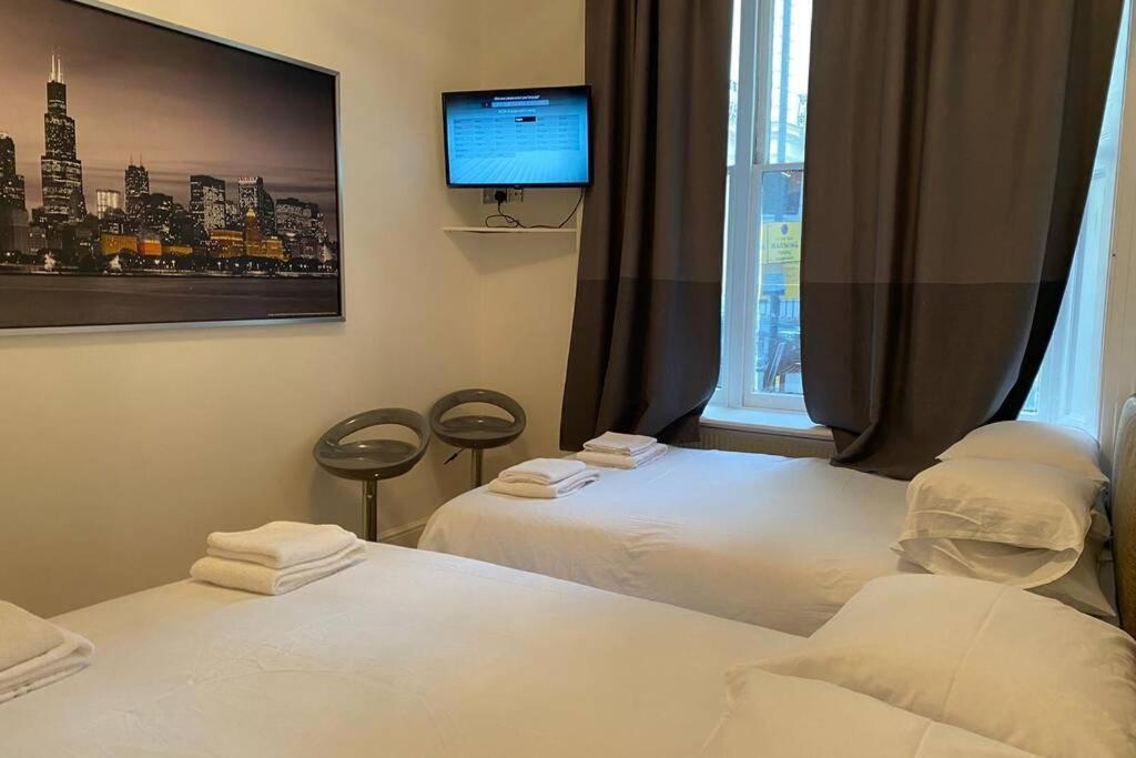 F6-Comfy Ground Flr Studio Fits 4- Near Hyde Park London Exterior foto